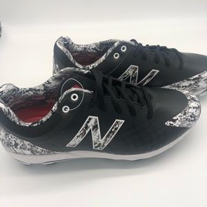 New Balance Men’s Baseball Softball Size 16 4040 v5 Pedroia Black Camo White